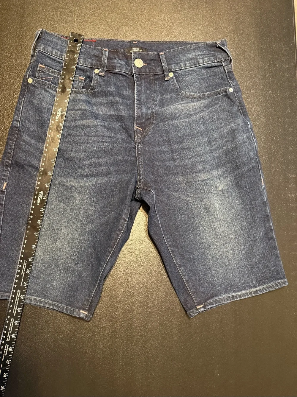 True Religion Indigo Jean Short - Classic Five-Pocket Style